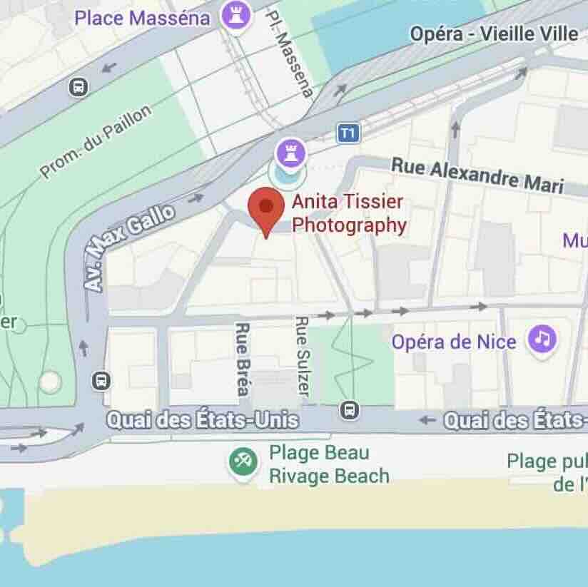 Map of Anita Tissier Photography